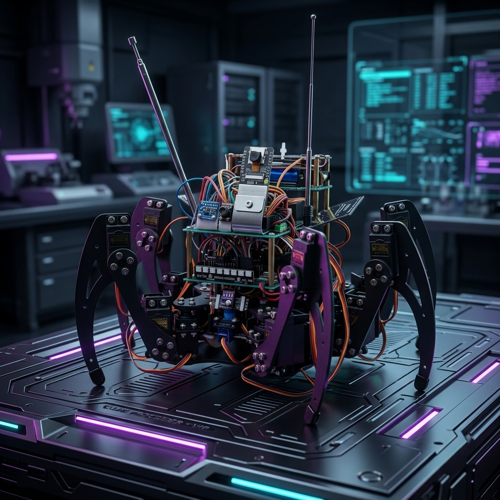 Vortex Intelligence Robot render